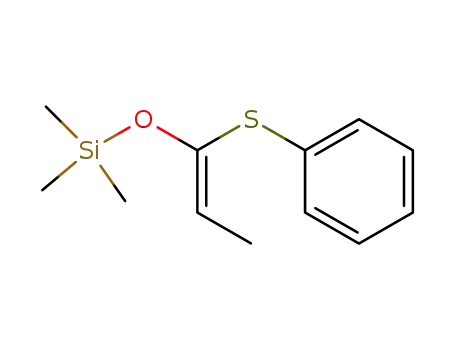 Silane, trimethyl[[1-(phenylthio)-1-propenyl]oxy]-, (Z)-