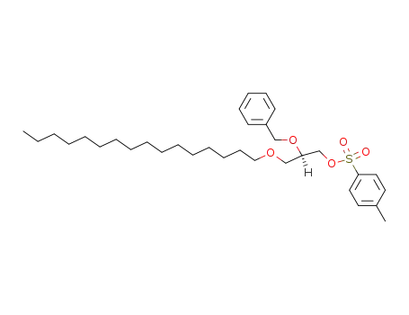 1-O-hexadecyl-2-O-benzyl-sn-glycerol 3-O-p-toluenesulfonate