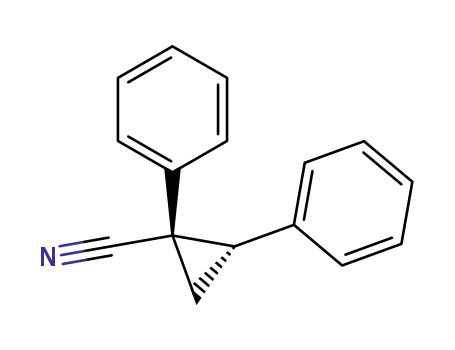 (-)-(E)-1-cyano-1,2-diphenylcyclopropane