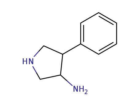 3-Pyrrolidinamine,  4-phenyl-