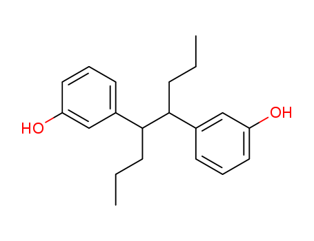 3-[5-(3-hydroxyphenyl)octan-4-yl]phenol