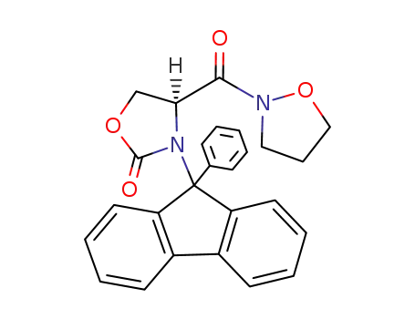 (4S)-2-oxo-3-(9-phenylfluoren-9-yl)oxazolidine-4-carboxylic acid isoxazolidide