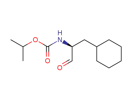 Carbamic acid, (2-cyclohexyl-1-formylethyl)-, 1-methylethyl ester, (S)-