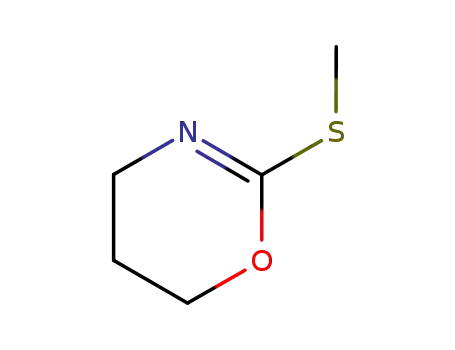 4H-1,3-Oxazine, 5,6-dihydro-2-(methylthio)-