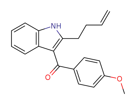 Methanone, [2-(3-butenyl)-1H-indol-3-yl](4-methoxyphenyl)-