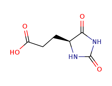 3-[(4S)-2,5-dioxoimidazolidin-4-yl]propionic acid