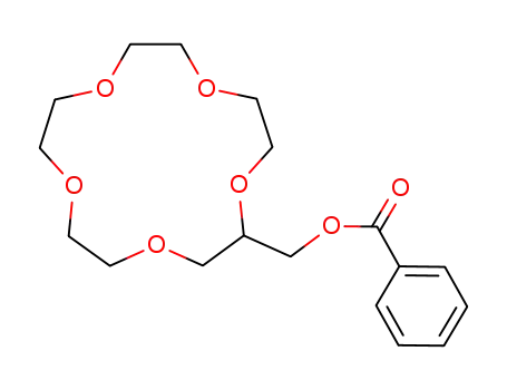 1,4,7,10,13-Pentaoxacyclopentadecane-2-methanol, benzoate