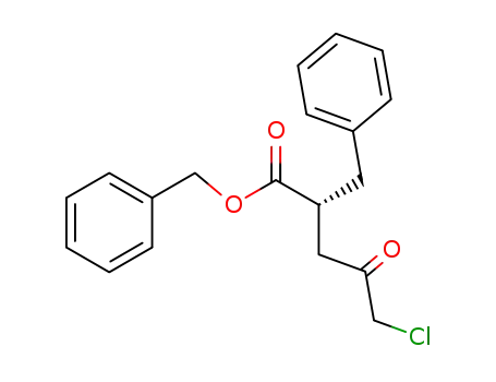 benzyl (2R)-2-benzyl-3-<(chloromethyl)carbonyl>propionate