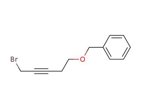 (((5-bromopent-3-yn-1-yl)oxy)methyl)benzene
