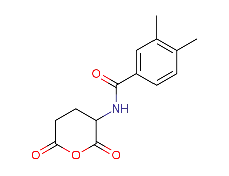 3,4-dimethyl-N-benzoyl-DL-glutamic anhydride
