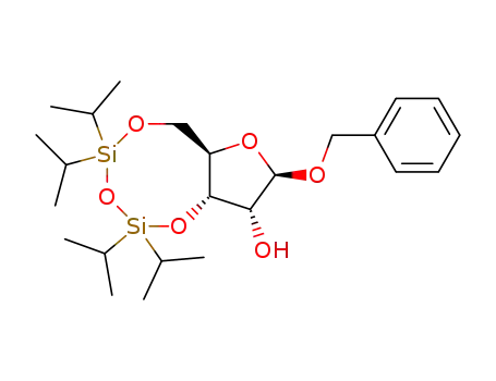 benzyl 3,5-O-(1,1,3,3-tetraisopropyldisiloxane-1,3-diyl)-β-D-ribofuranoside