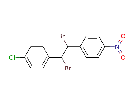 1-(4-chlorophenyl)-1,2-dibromo-2-(4'-nitrophenyl)ethane