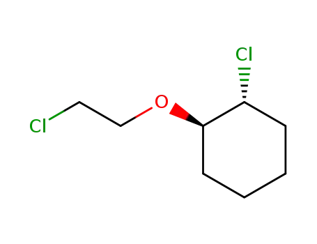 Molecular Structure of 7012-38-6 (Cyclohexane, 1-chloro-2-(2-chloroethoxy)-)
