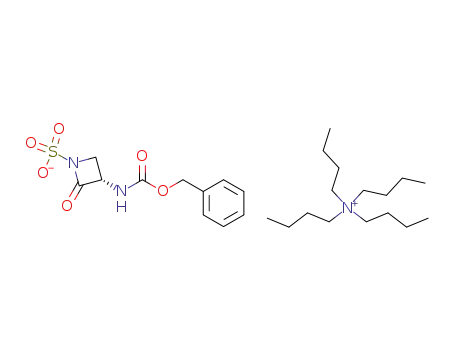 (3S)-2-oxo-3-[[(phenylmethoxy)carbonyl]amino]-1-azetidinesulfonic acid,tetrabutylammonium salt