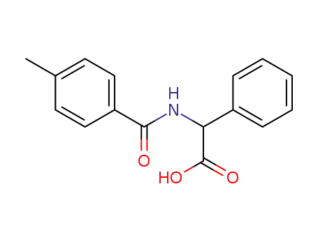 Benzeneacetic acid, a-[(4-methylbenzoyl)amino]-