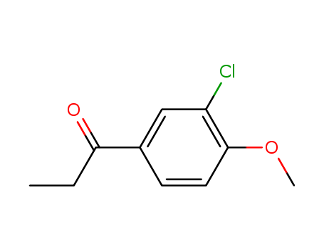 1-Propanone, 1-(3-chloro-4-methoxyphenyl)-