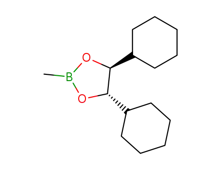 Molecular Structure of 159701-90-3 (<S-(4α,5β)>-2-methyl-4,5-dicyclohexyl-1,3,2-dioxaborolane)