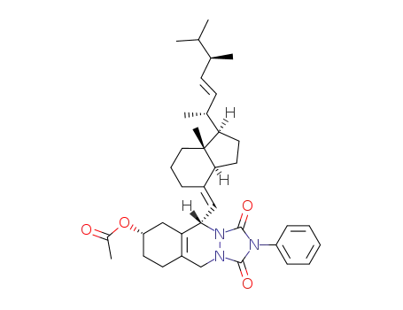 6(S),19-(4-phenyl-1,2,4-triazolidine-1,2-diyl)-3β-acetoxy-9,10-secoergosta-5(10)-7(E),22(E)-triene