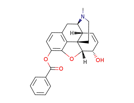 7,8-didehydro-4,5-epoxy-17-methyl-(5α,6α)-morphinan-3,6-diol 3-benzoate