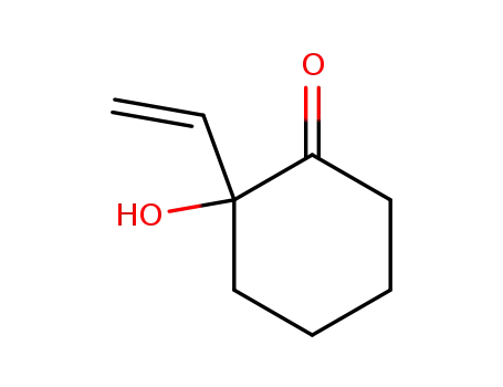 Molecular Structure of 27332-53-2 (2‐hydroxy‐2‐vinylcyclohexan‐1‐one)