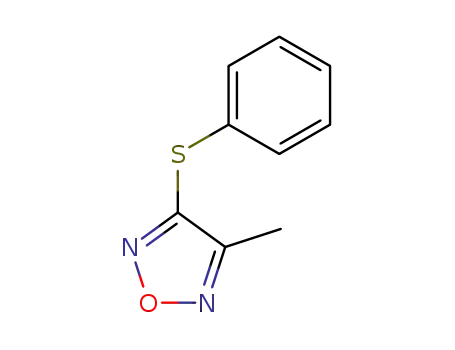 3-Methyl-4-phenylsulfanyl-1,2,5-oxadiazole