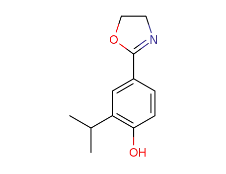 Phenol, 4-(4,5-dihydro-2-oxazolyl)-2-(1-methylethyl)-