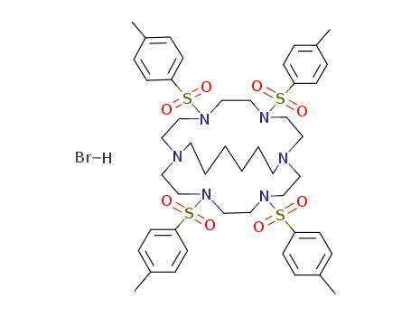 4,7,13,16-Tetratosyl-1,4,7,10,13,16-hexaazabicyclo<8.8.6>tetracosane*hydrobromide