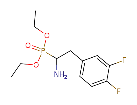 [1-Amino-2-(3,4-difluoro-phenyl)-ethyl]-phosphonic acid diethyl ester