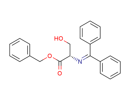 L-Serine, N-(diphenylmethylene)-, phenylmethyl ester
