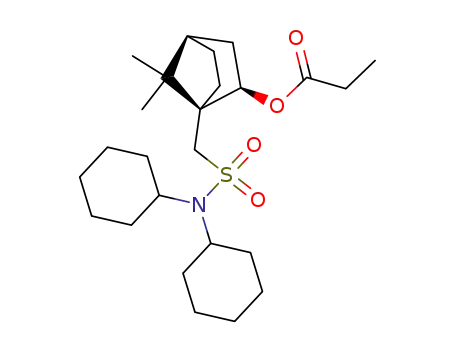 <(1S,2R)-10-(N,N-dicyclohexylaminosulfonyl)born-2-yl>propionate