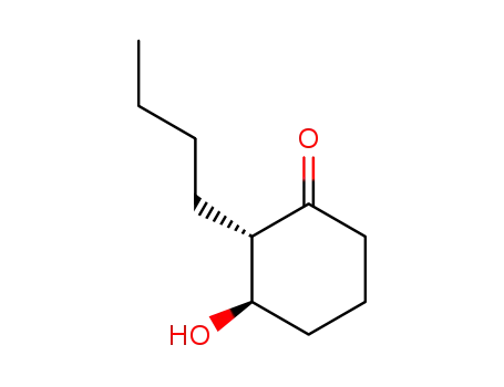 trans-2-butyl-3-hydroxy-1-cyclohexanone