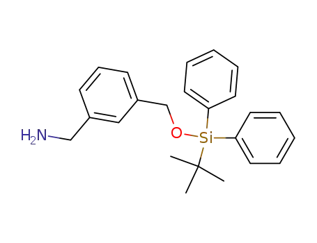 3-(tert-Butyl-diphenyl-silanyloxymethyl)-benzylamine