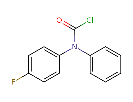 Carbamic chloride, (4-fluorophenyl)phenyl-