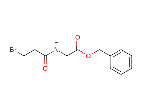 Glycine, N-(3-bromo-1-oxopropyl)-, phenylmethyl ester