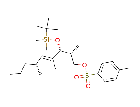 Toluene-4-sulfonic acid (E)-(2R,3R,6R)-3-(tert-butyl-dimethyl-silanyloxy)-2,4,6-trimethyl-non-4-enyl ester