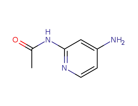 Molecular Structure of 75279-39-9 (2-Acetamino-4-aminopyridine)
