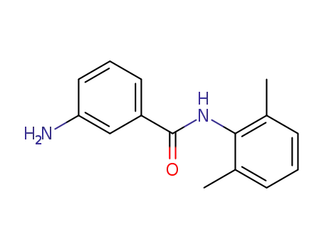 Molecular Structure of 14635-96-2 (3-AMINO-N-(2,6-DIMETHYLPHENYL)BENZAMIDE)