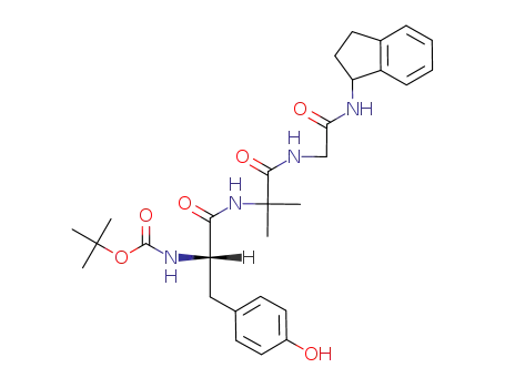 Boc-Tyr-Aib-Gly-1-aminoindan