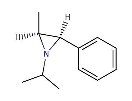 Molecular Structure of 116670-41-8 (cis-1-Isopropyl-2-methyl-3-phenylaziridine)
