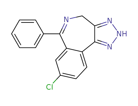 1,2,3-Triazolo(4,5-d)(2)benzazepine, 2,4-dihydro-8-chloro-6-phenyl-