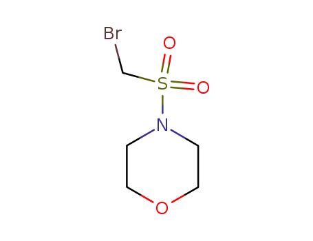 Molecular Structure of 22457-12-1 (4-[(bromomethyl)sulfonyl]morpholine)