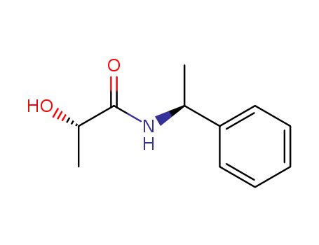 Molecular Structure of 77855-51-7 (2-hydroxy-N-(1-phenylethyl)propanamide)