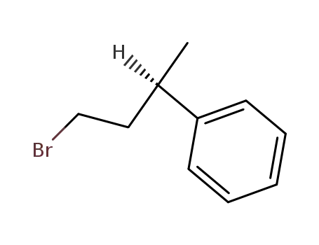 Molecular Structure of 27798-98-7 (Benzene, (3-bromo-1-methylpropyl)-, (R)-)