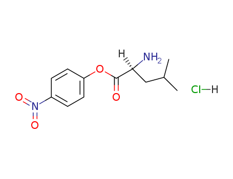 L-Leucine, 4-nitrophenyl ester, monohydrochloride