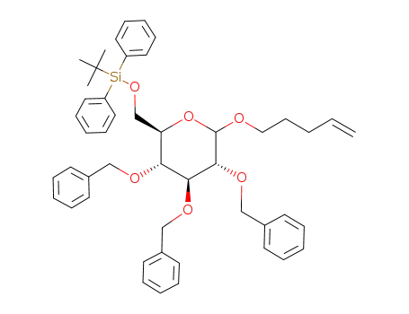 pent-4-enyl 2,3,4-tri-O-benzyl-6-O-tert-butyldiphenylsilyl-D-glucopyranoside
