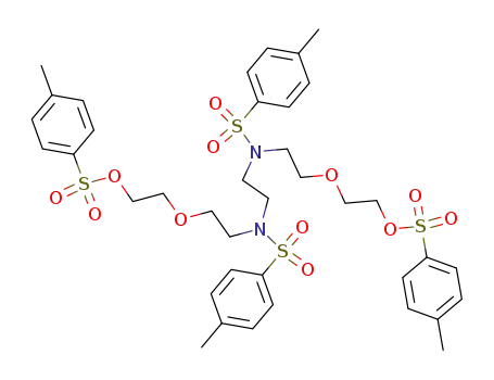 6,9-di(p-toluenesulfonyl)-1,14-di(p-toluenesulfonyloxy)-6,9-diazatetradecane