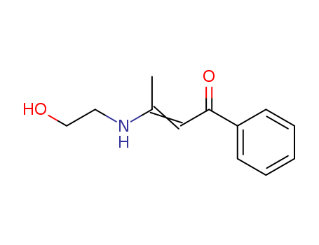 3-(2-hydroxyethyl)amino-1-phenyl-2-butene-1-one