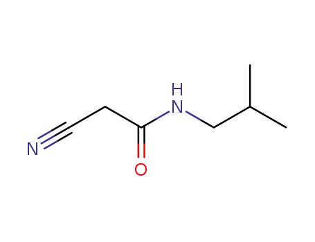 Molecular Structure of 51838-01-8 (2-CYANO-N-ISOBUTYLACETAMIDE)