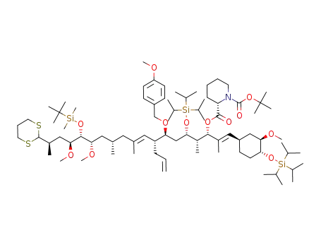 C<sub>82</sub>H<sub>149</sub>NO<sub>12</sub>S<sub>2</sub>Si<sub>3</sub>