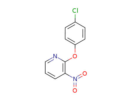 2-(4-CHLOROPHENOXY)-3-NITROPYRIDINE